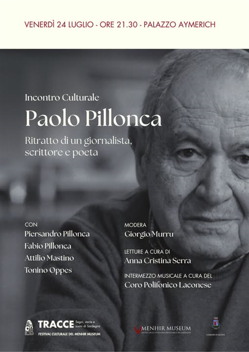 Paolo Pillonca - Ritratto di un giornalista, scrittore e poeta