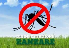 Interventi preventivi di disinfestazione per lotta contro le zanzare.